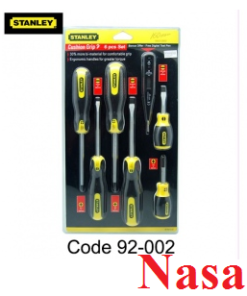Bộ tô vít 6 chiếc + bút thử điện Stanley 92-002