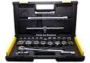 Bộ khẩu 27 chi tiết ( 12 cạnh từ 10 - 32mm ) Stanley 86-477